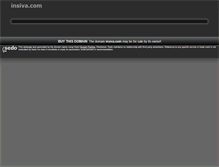 Tablet Screenshot of insiva.com